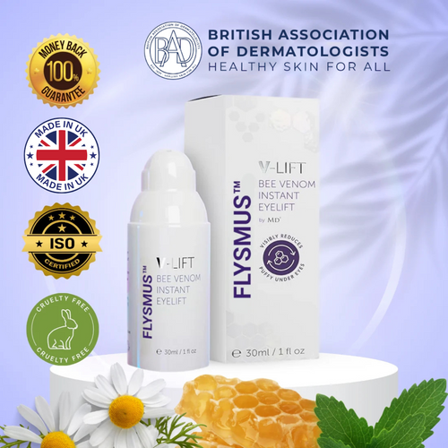 [🍎Official Brand Store]Flysmus™ V-Lift Instant Eye Lift and Eye Tuck Bee Venom Serum for Puffy Eyes- LAST DAY 70% OFF