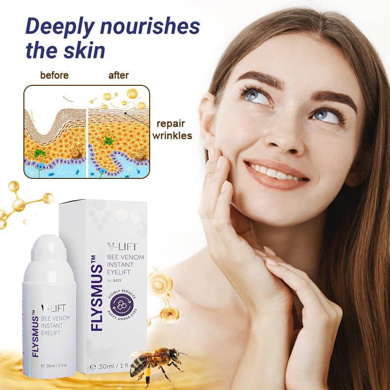 [🍎Official Brand Store]Flysmus™ V-Lift Instant Eye Lift and Eye Tuck Bee Venom Serum for Puffy Eyes- LAST DAY 70% OFF